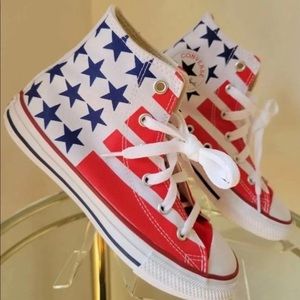 American flag converse